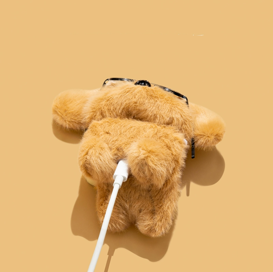 Glasses Dog AirPods Kılıfı