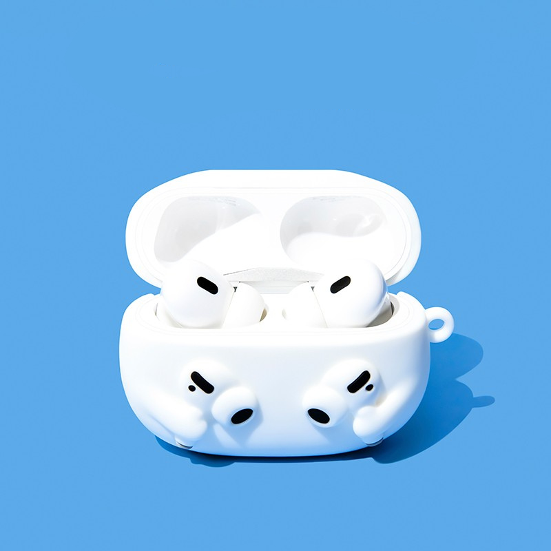 Cute Little White AirPods Kılıfı