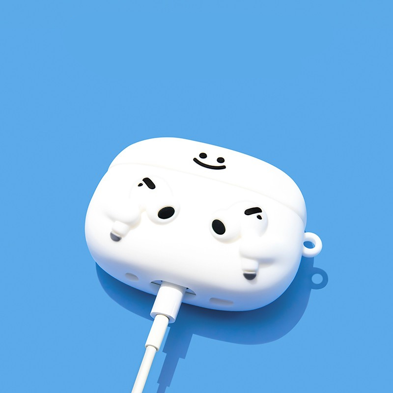 Cute Little White AirPods Kılıfı