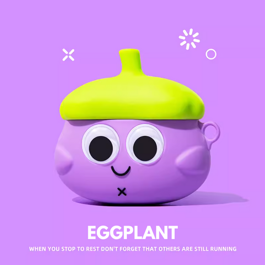 Eggplant AirPods Kılıfı
