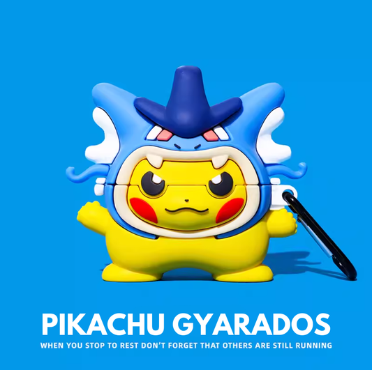 Pikachu Gyarados AirPods Kılıfı